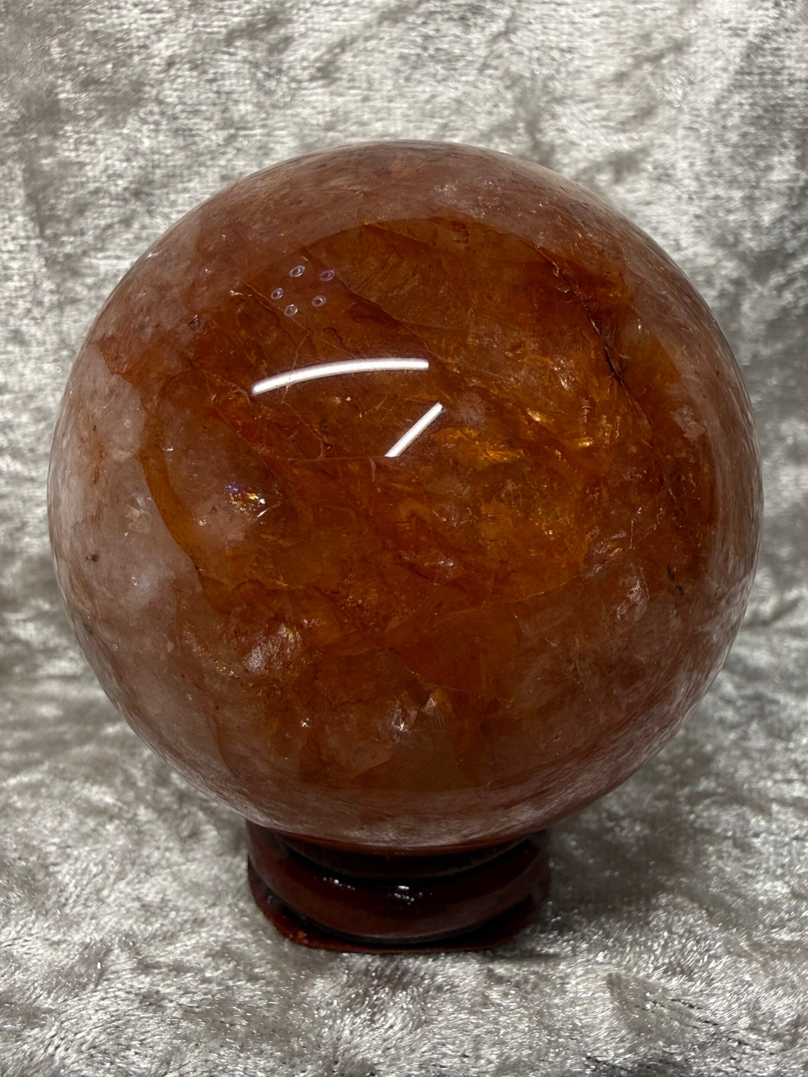 Fire Quartz Sphere - Image 2