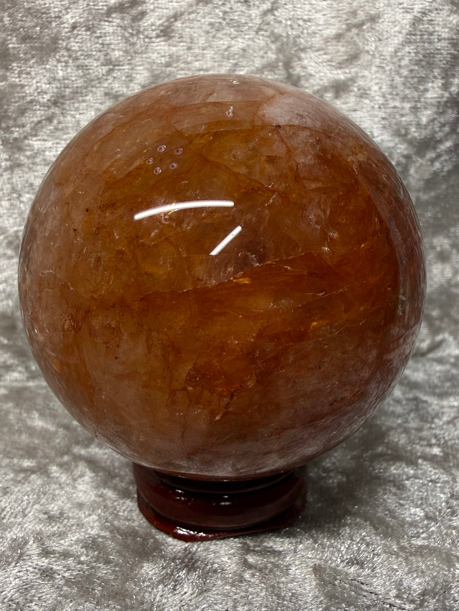 Fire Quartz Sphere - Image 3
