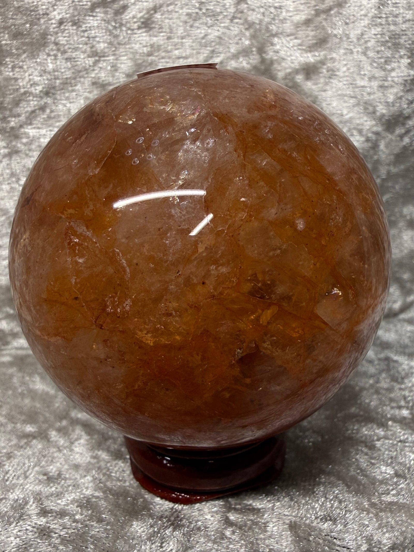 Fire Quartz Sphere