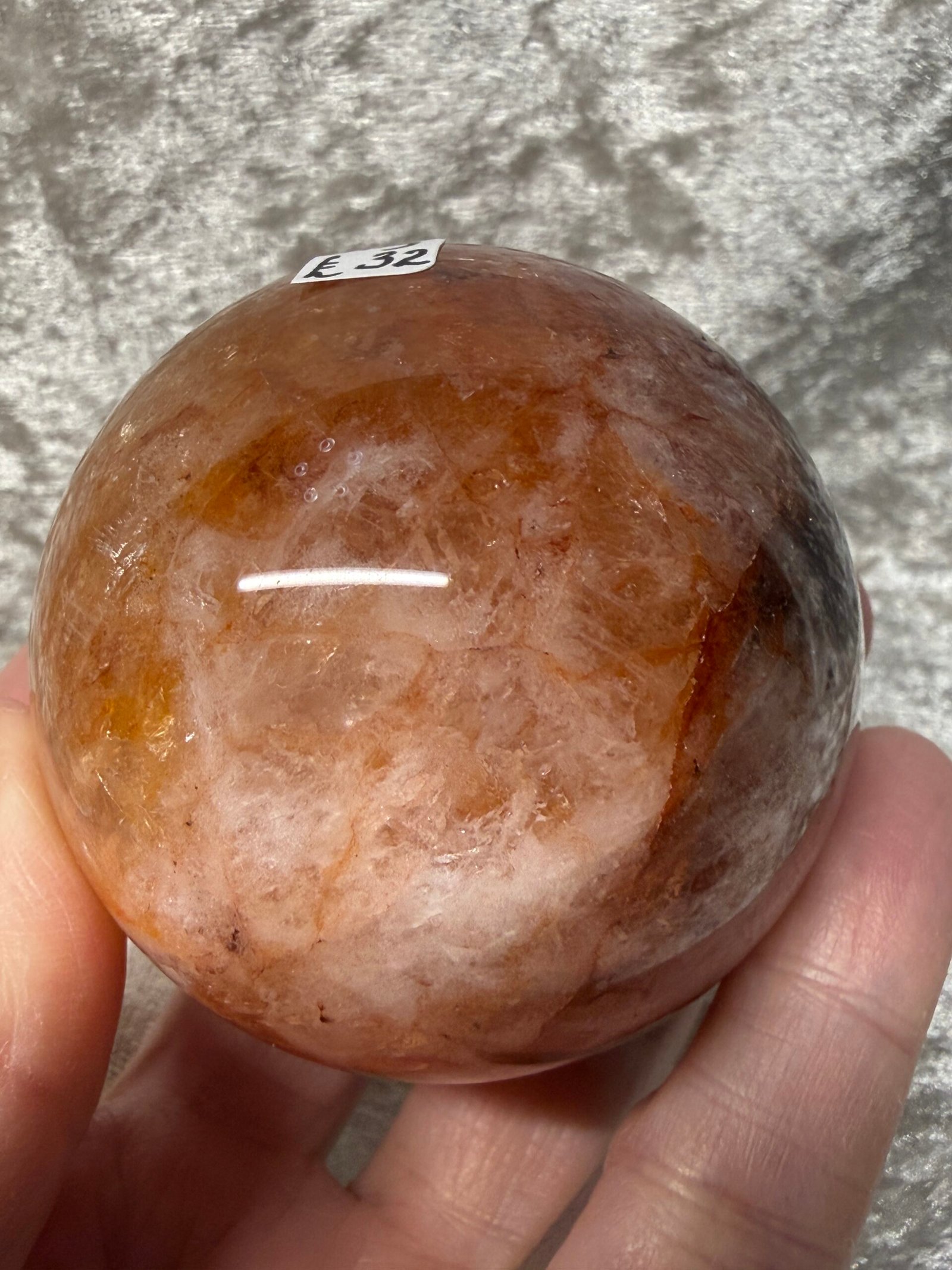 Fire Quartz Sphere - Image 6