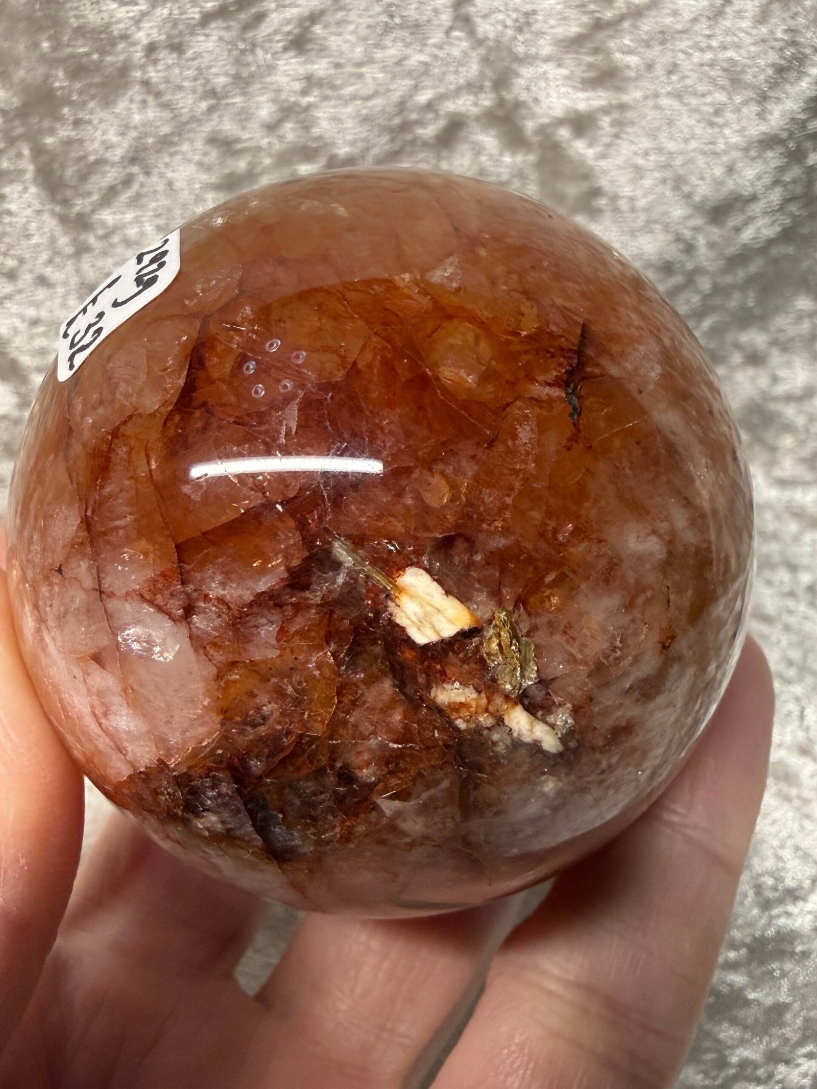 Fire Quartz Sphere - Image 7