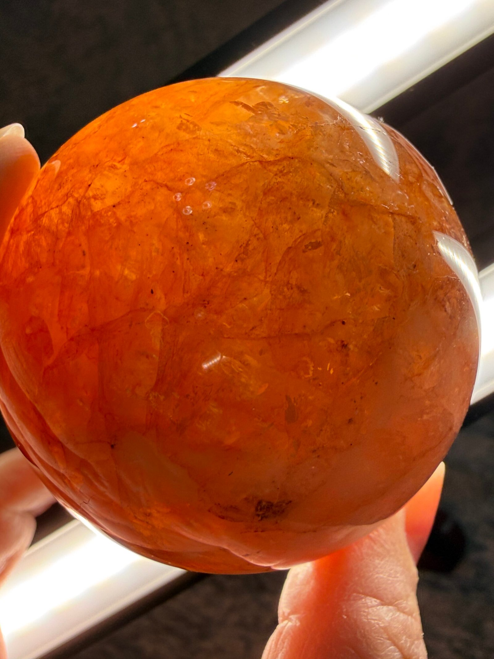 Fire Quartz Sphere - Image 8