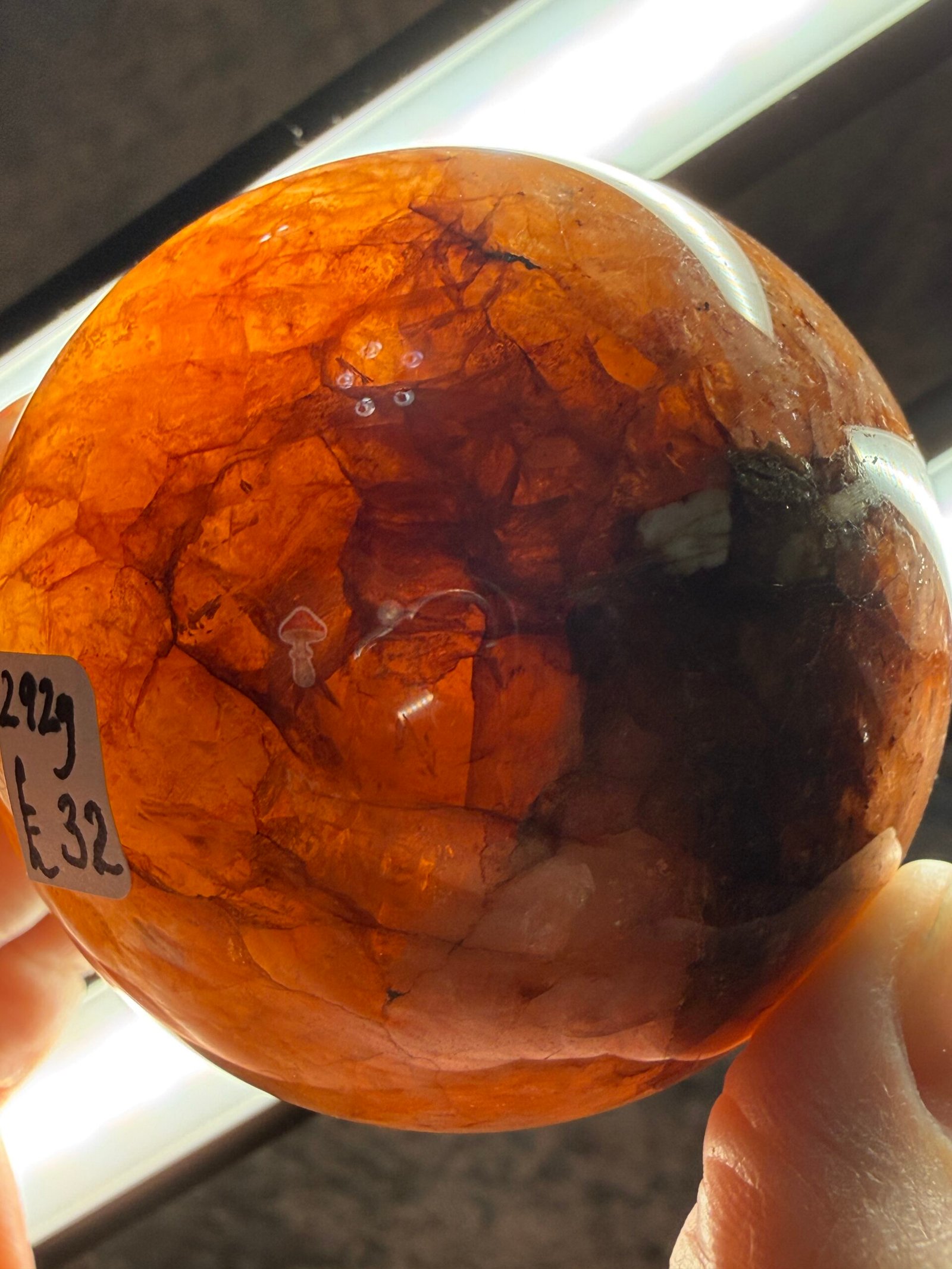 Fire Quartz Sphere - Image 9