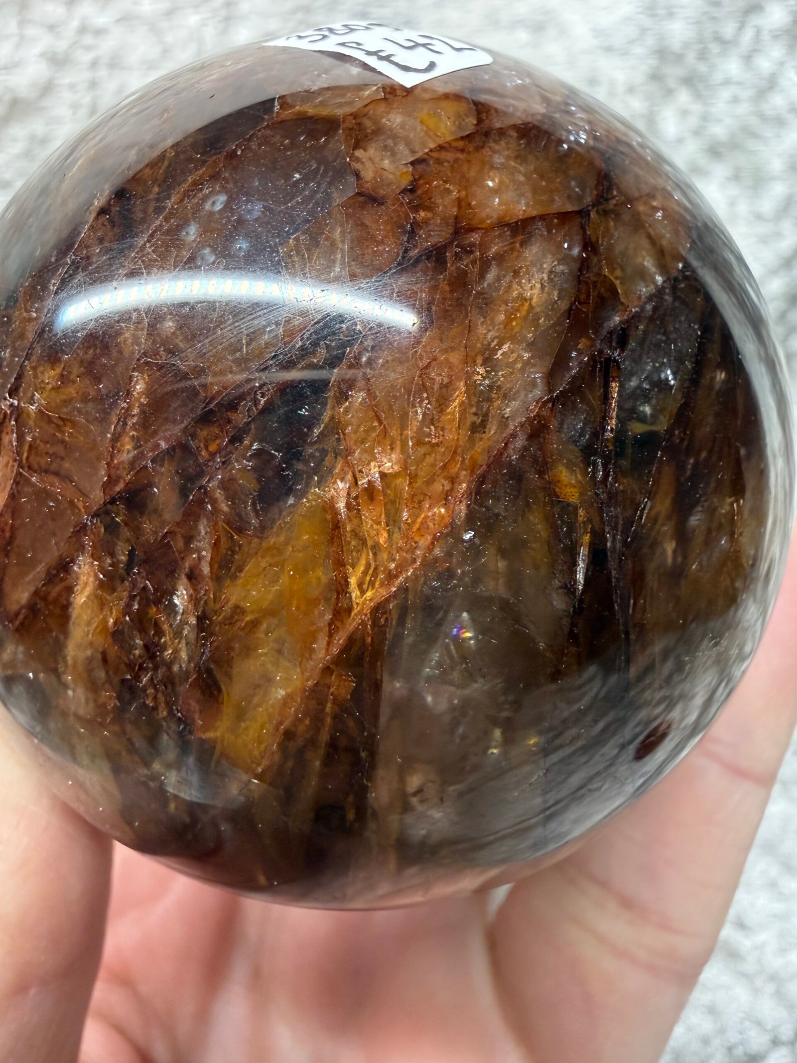Fire Quartz Sphere - Image 5
