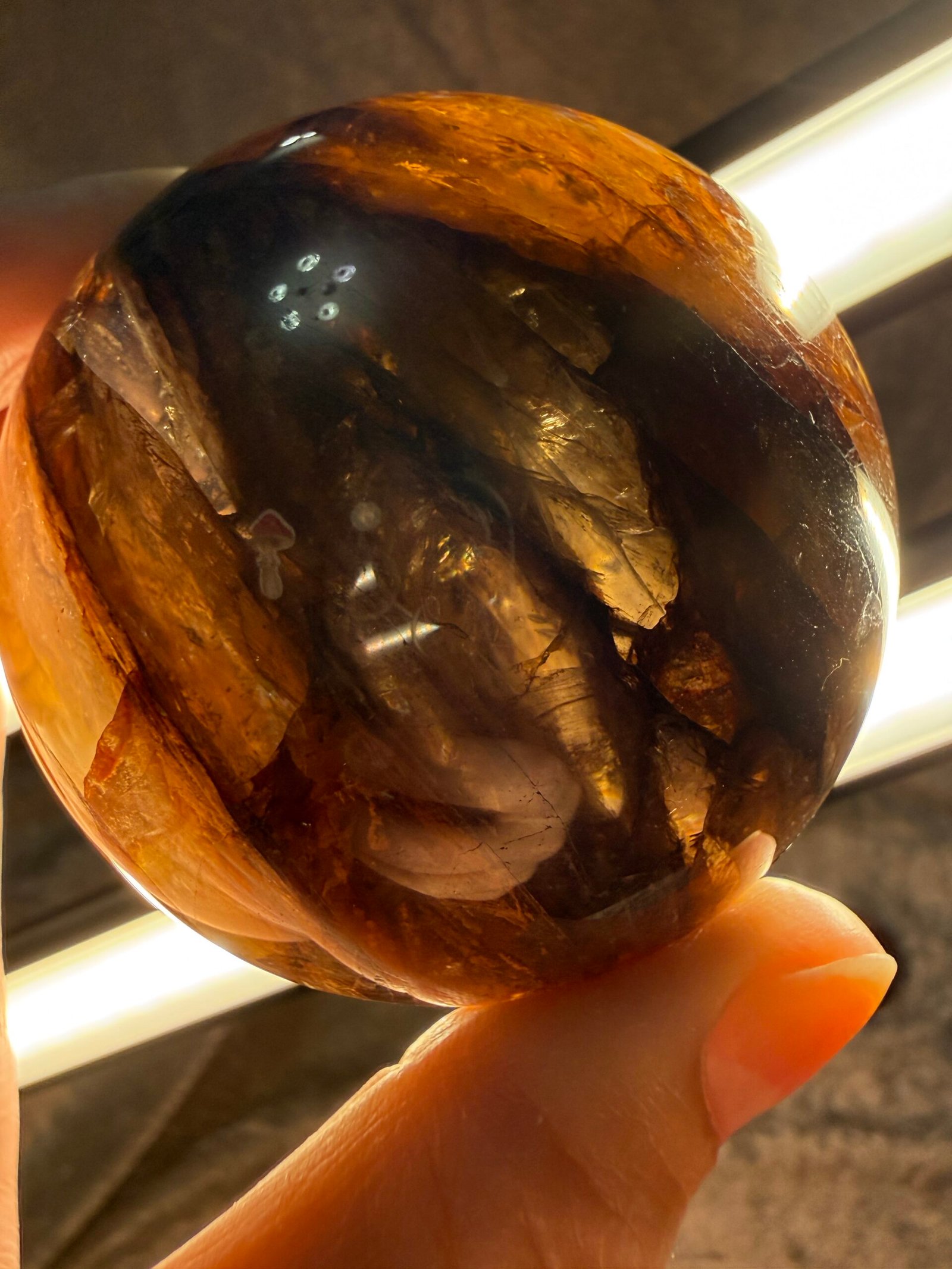Fire Quartz Sphere - Image 8