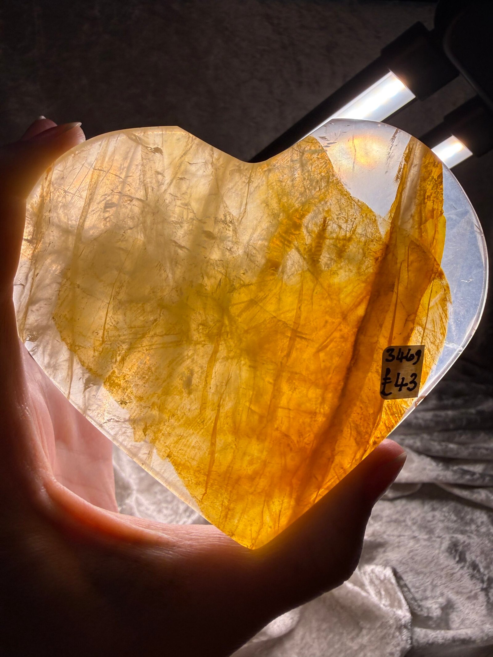 Large Golden Healer Heart - Image 5