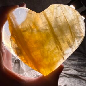 Large Golden Healer Heart