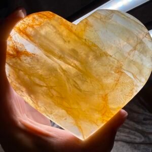 Large Golden Healer Heart