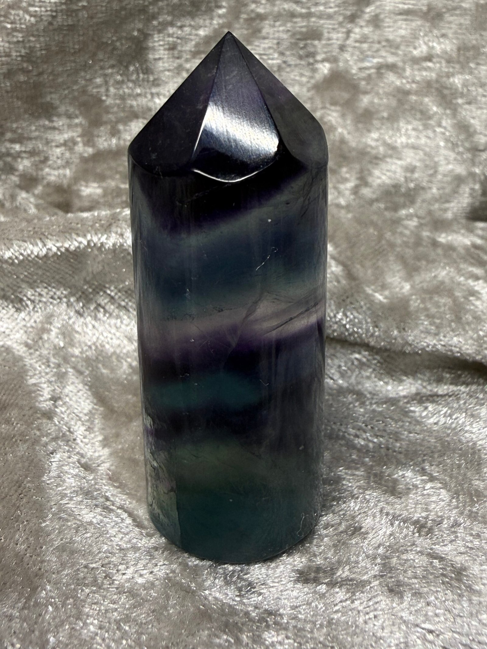 Rainbow Fluorite Rounded Tower - Image 2