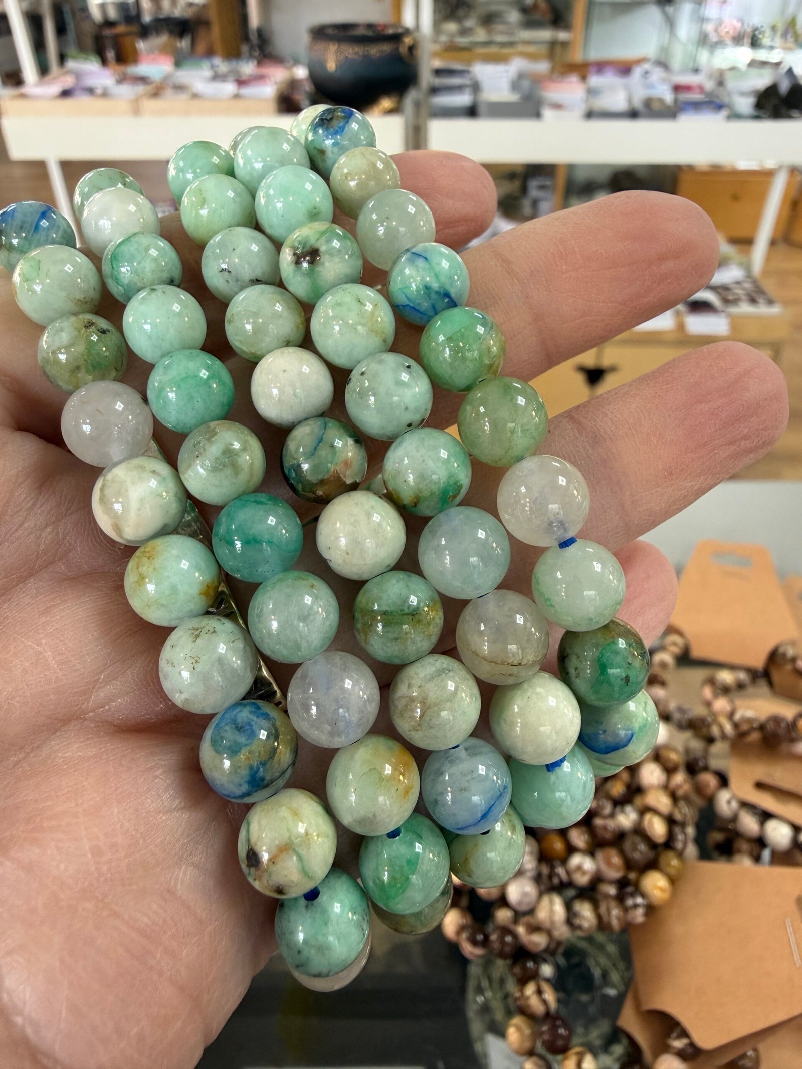 Phoenix Stone Bead Bracelet