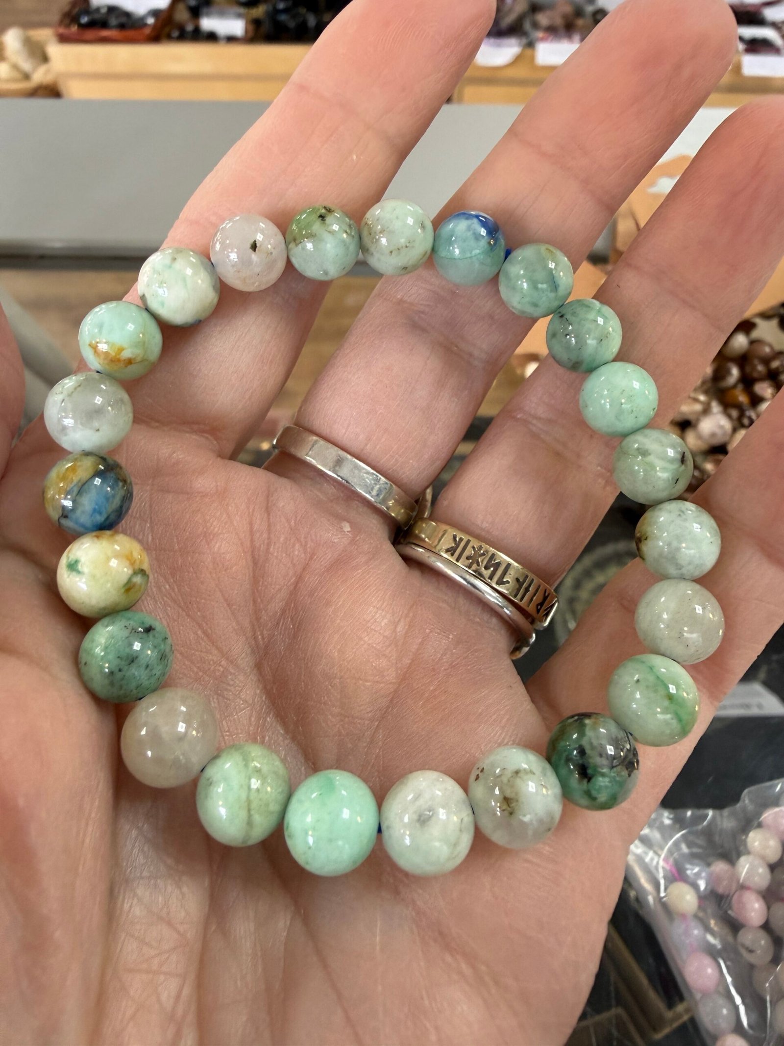 Phoenix Stone Bead Bracelet - Image 3