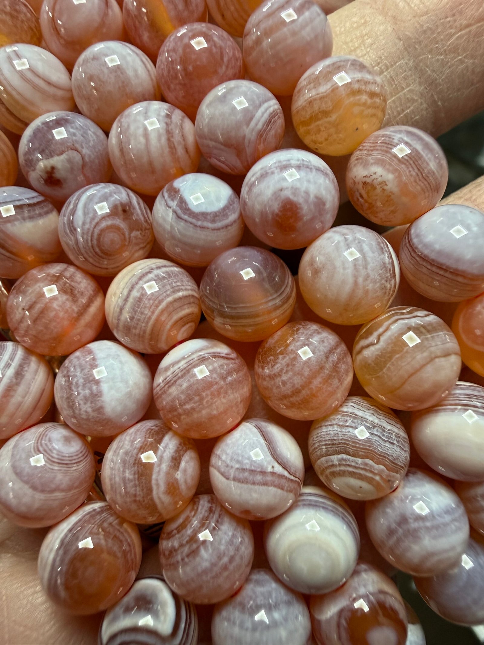 Medicine Agate Bead Bracelet