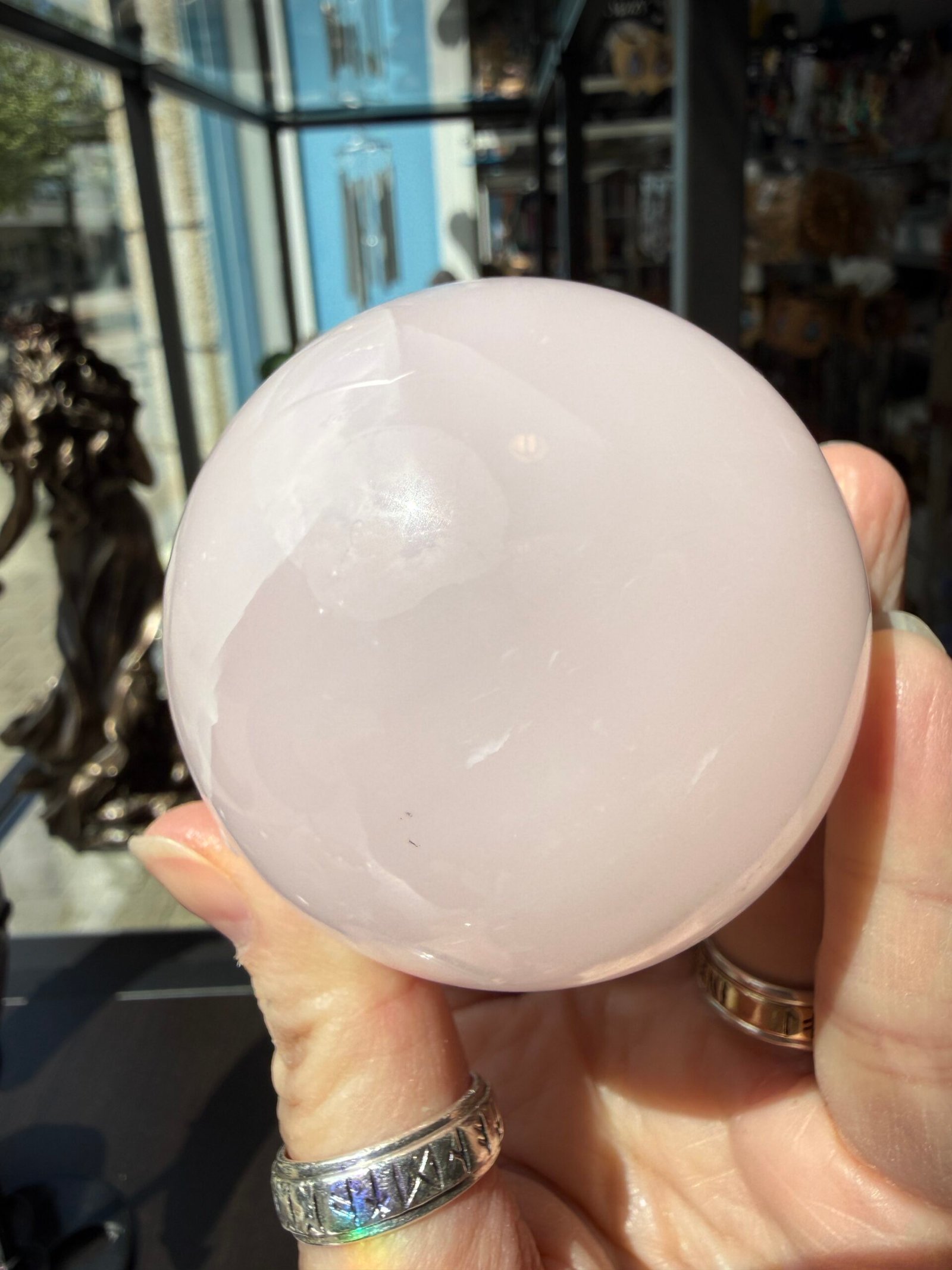 Mangano Calcite Sphere