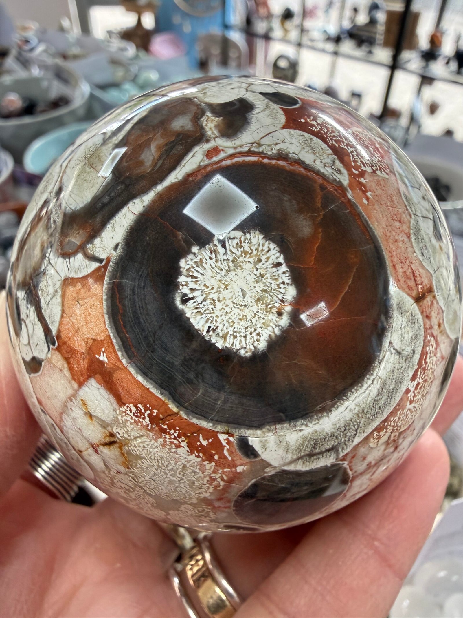 Money Agate Sphere - Image 2