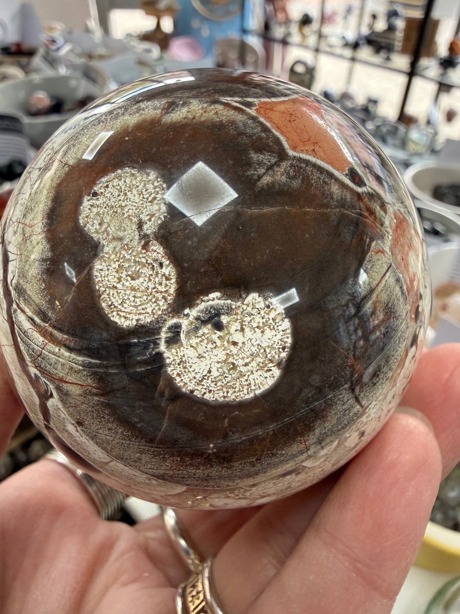 Money Agate Sphere - Image 4