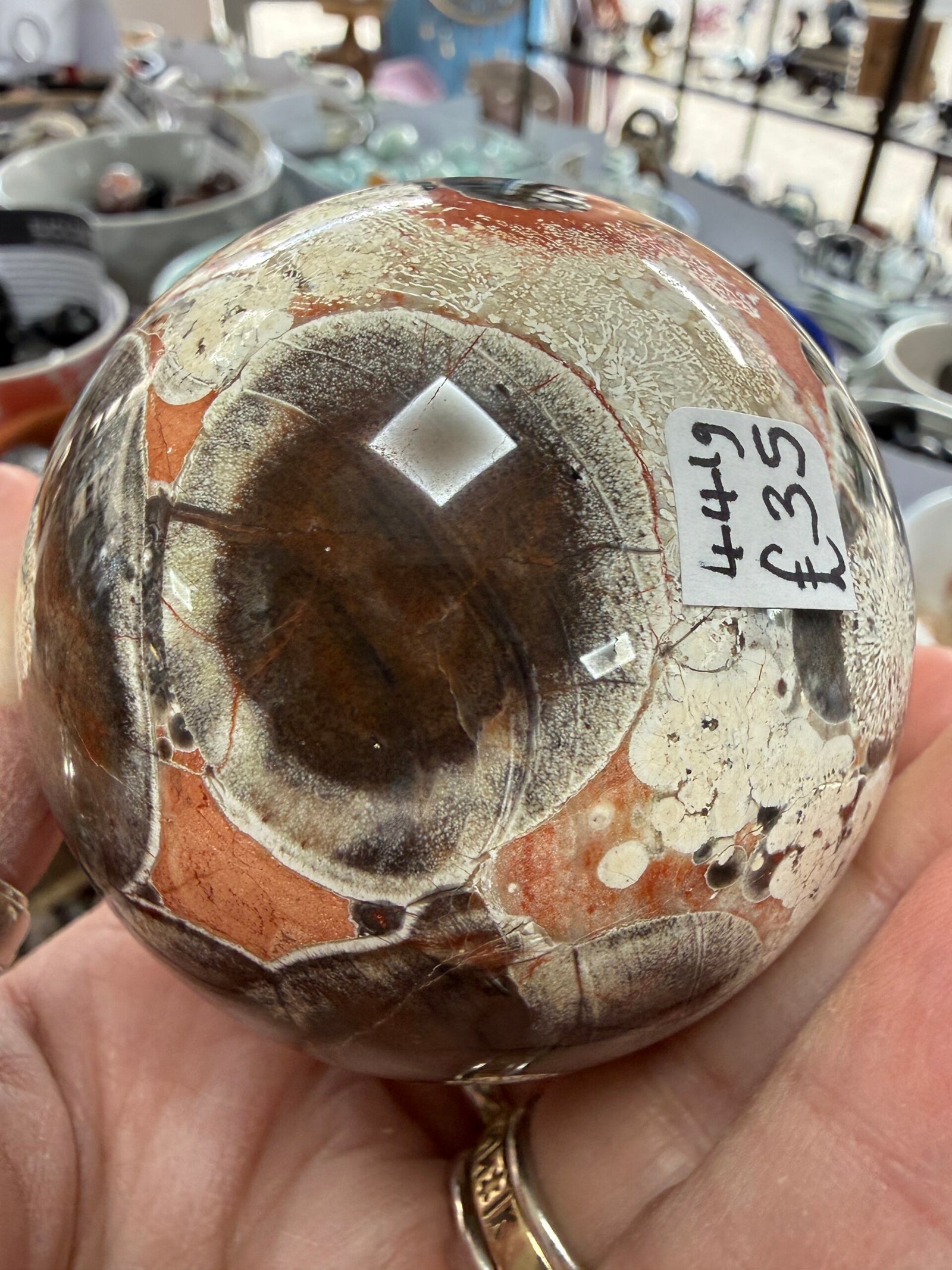 Money Agate Sphere - Image 6