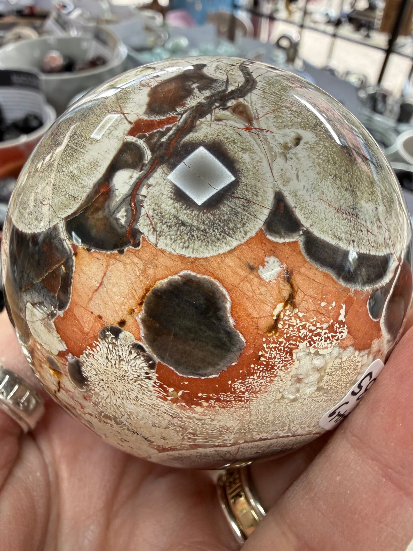Money Agate Sphere - Image 7