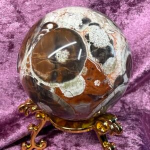 Money Agate Sphere