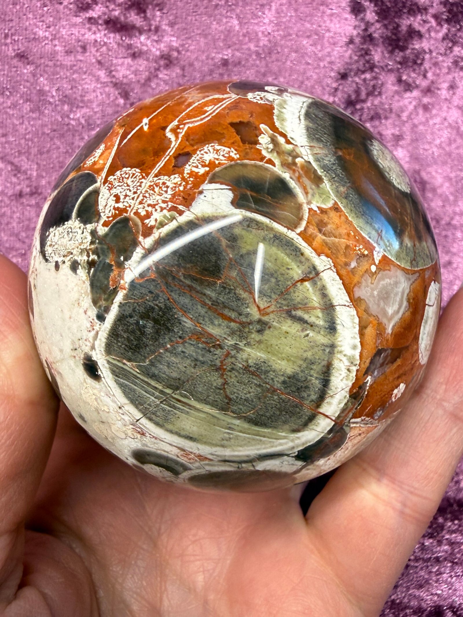 Money Agate Sphere - Image 4