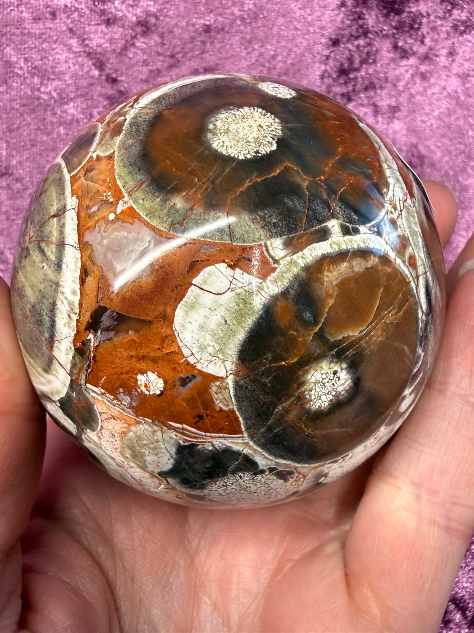 Money Agate Sphere - Image 5