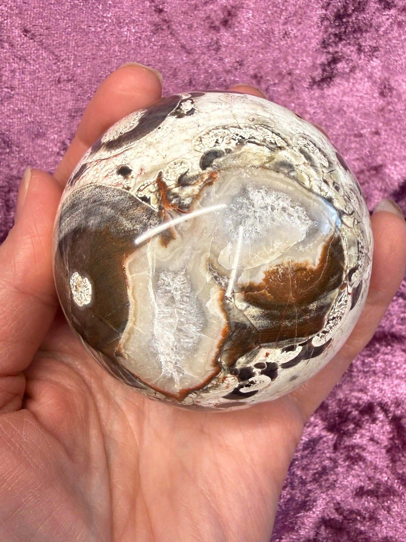 Money Agate Sphere - Image 6