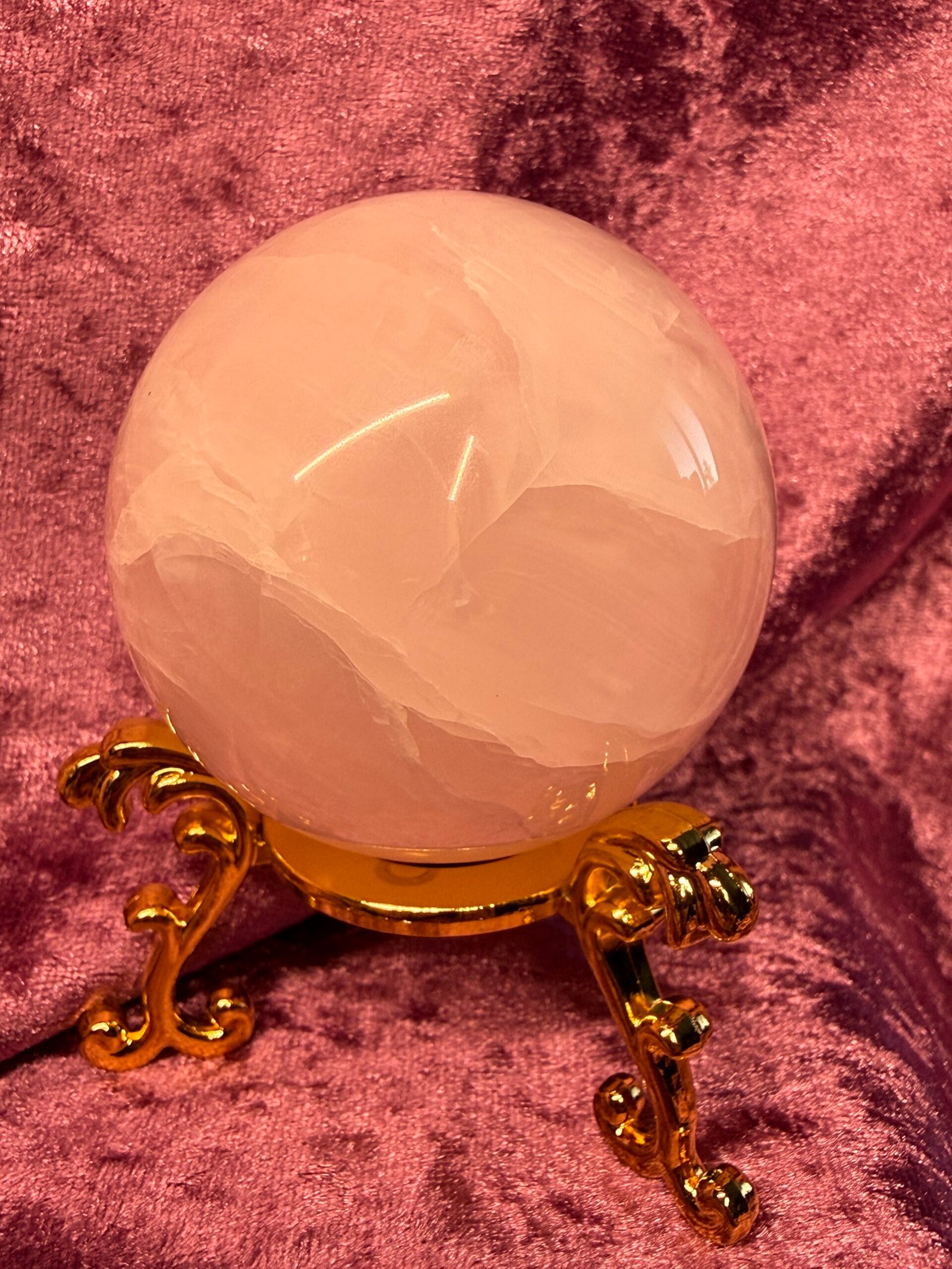 Mangano Calcite Sphere