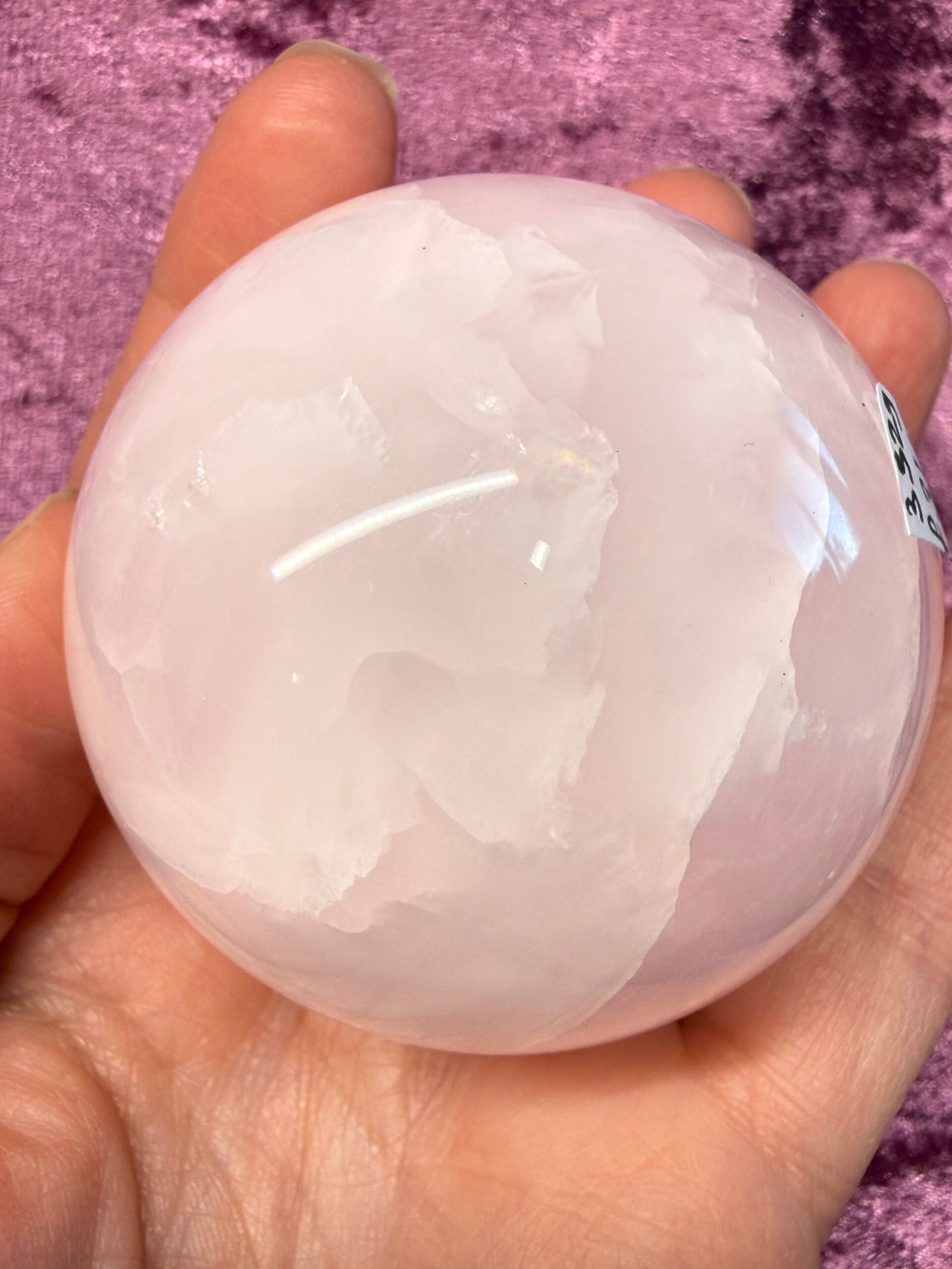 Mangano Calcite Sphere - Image 4