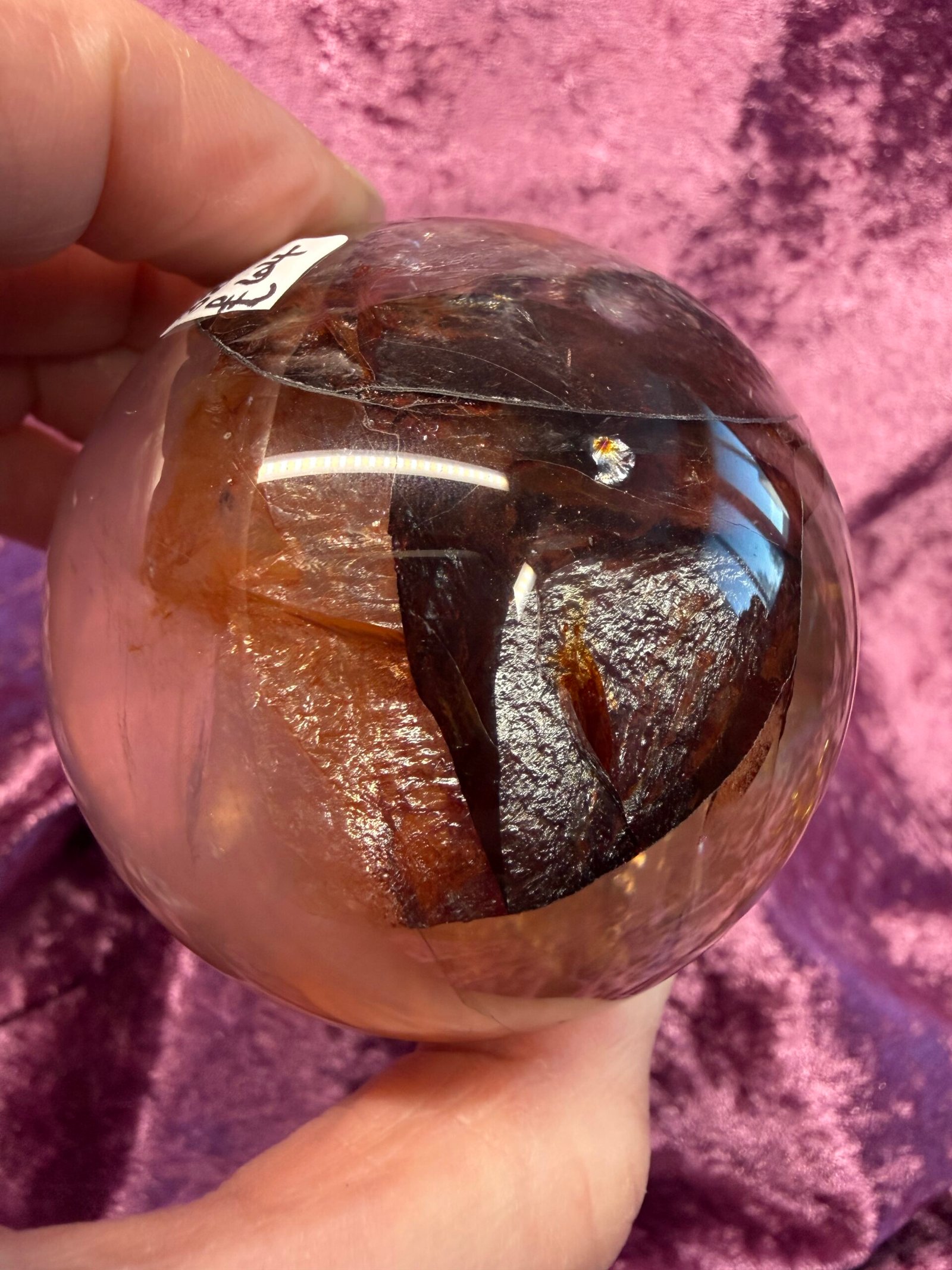 High Quality Fire Quartz Sphere - Image 5