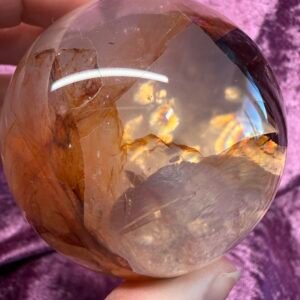 High Quality Fire Quartz Sphere