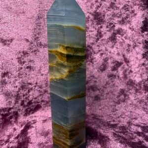 Lemurian Aquatine Calcite Tower