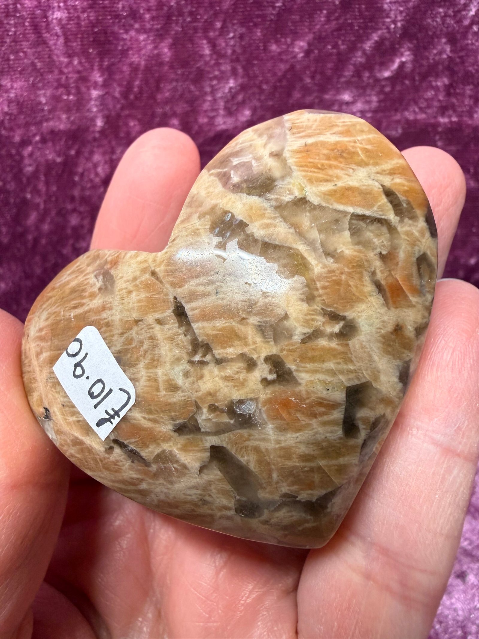 Zebradorite Heart - Image 3