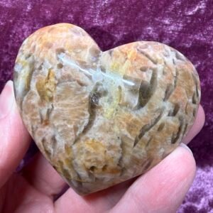 Zebradorite Heart