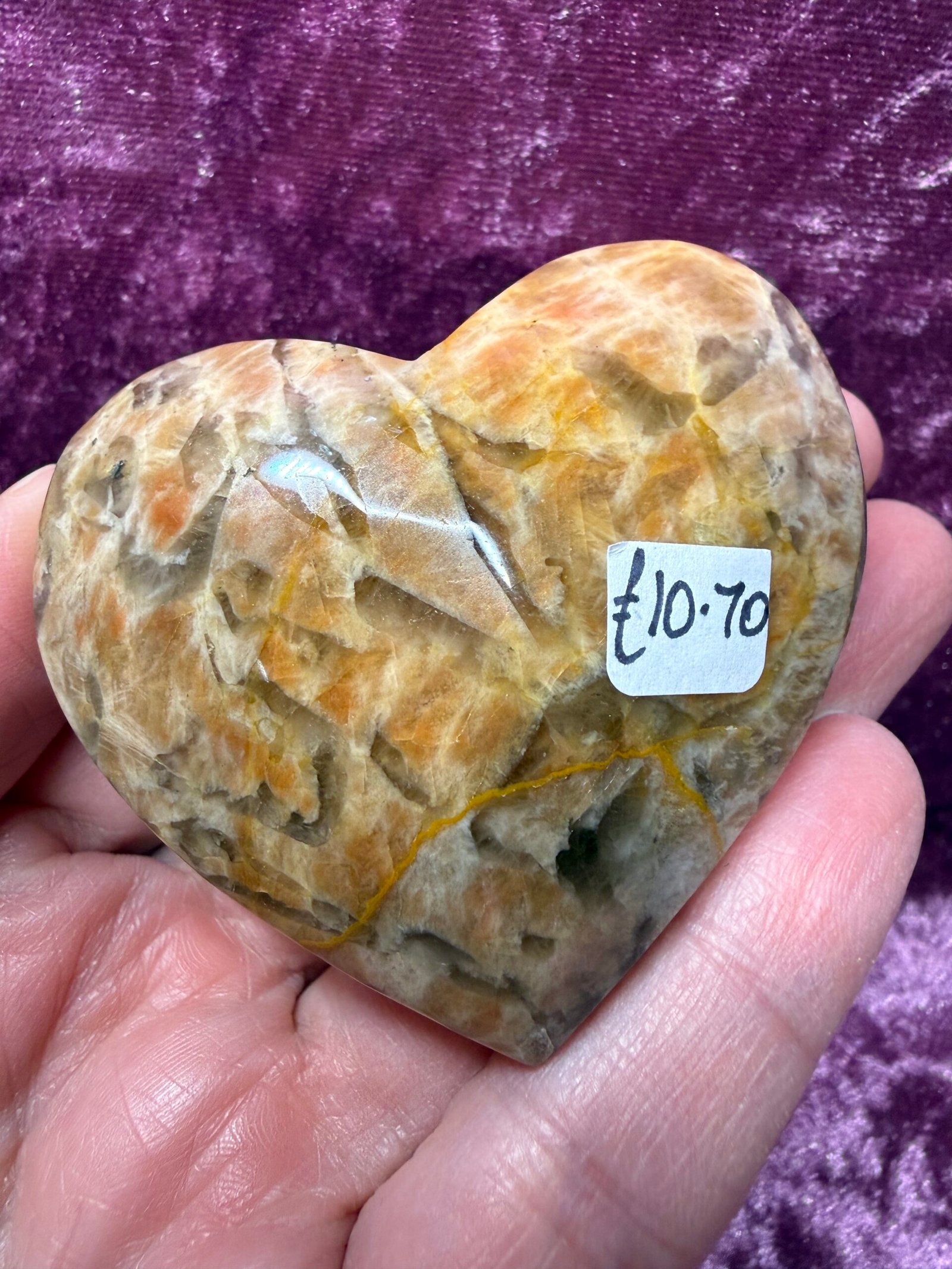 Zebradorite Heart - Image 3