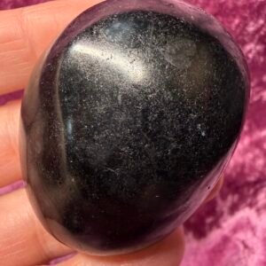 Black Tourmaline Palm Stone