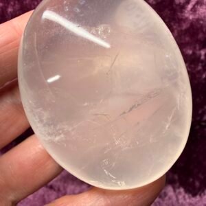 Girosol Quartz Palm Stone