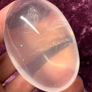 Girosol Quartz Palm Stone