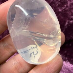 Girosol Quartz Palm Stone