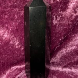 Large Black Tourmaline Tower