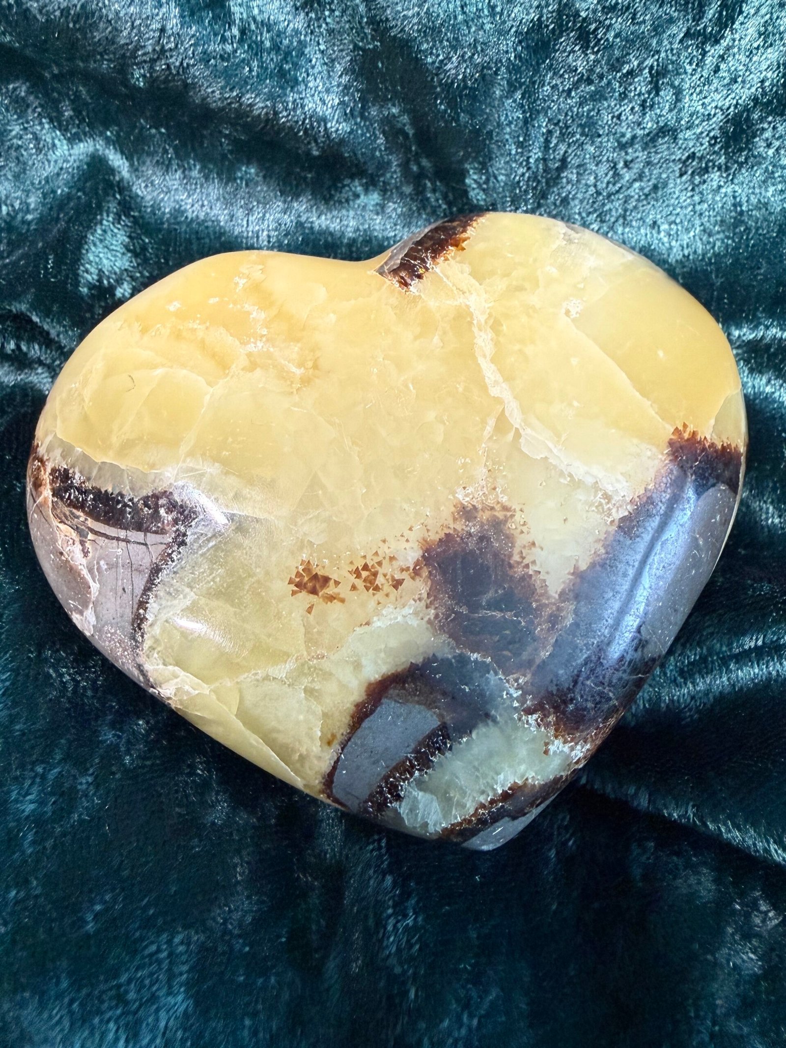 Septarian Nodule Heart - Image 2