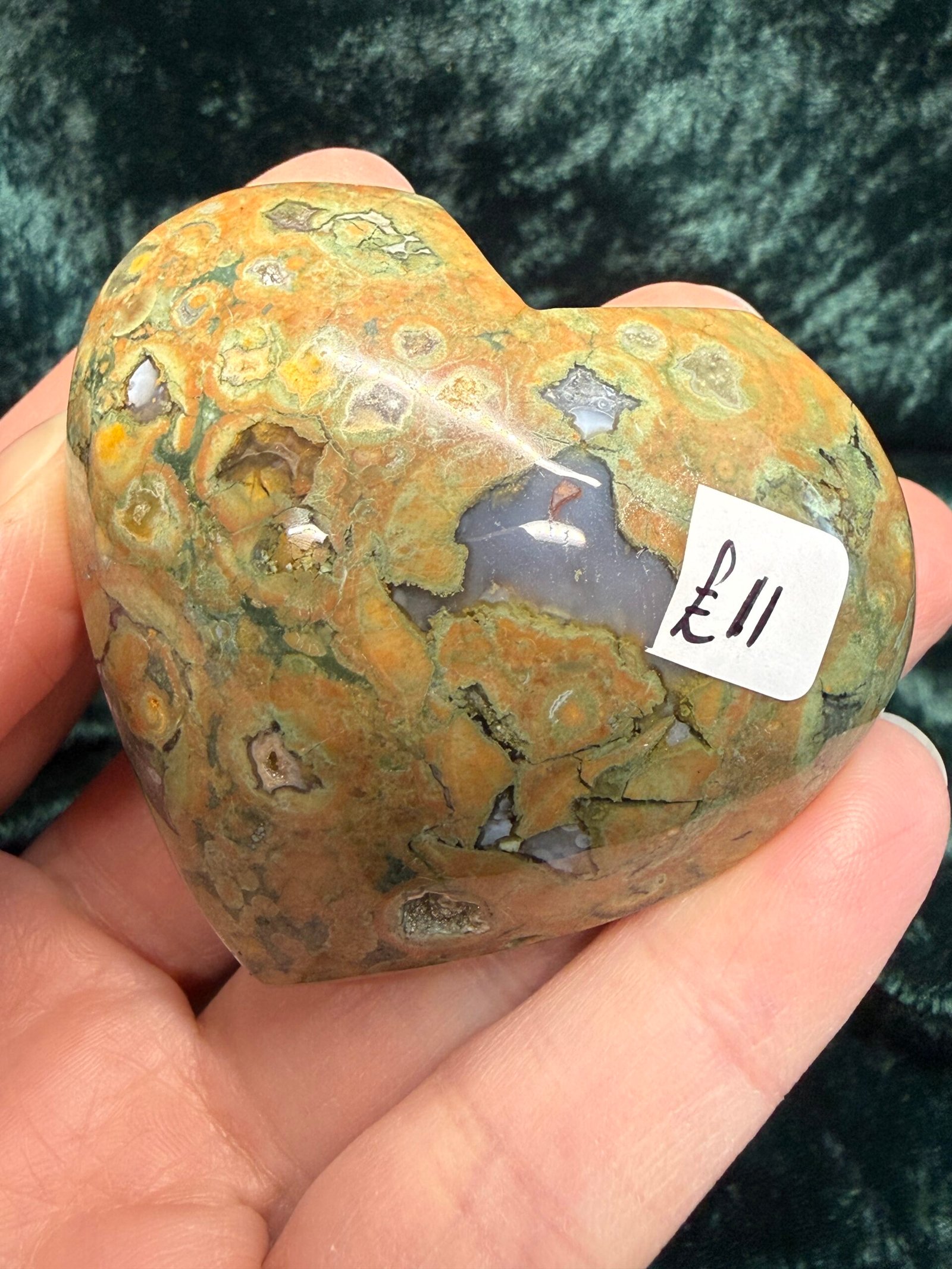 Rainforest Rhyolite Heart - Image 5