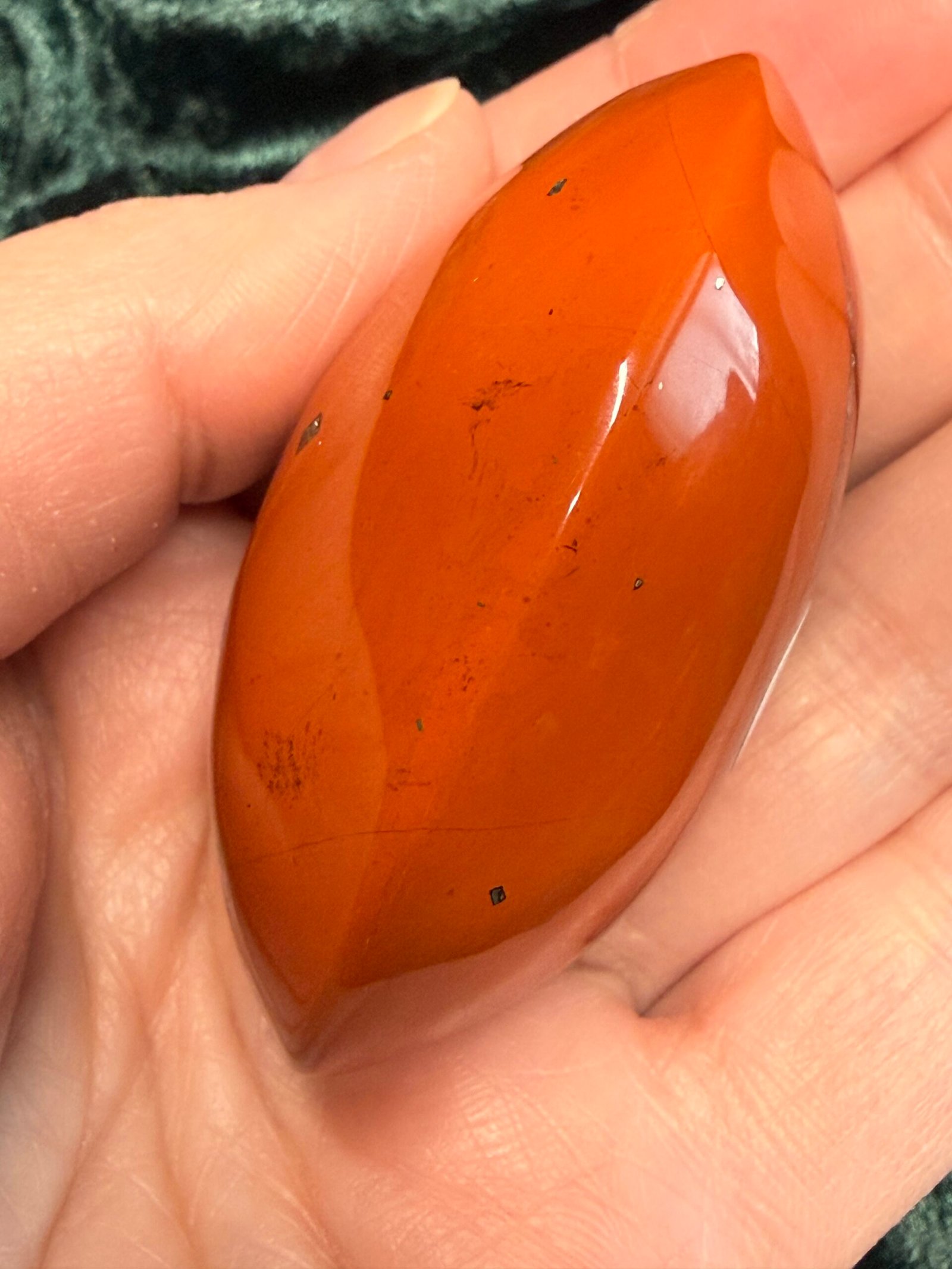 Red Jasper Palm Stone - Image 5