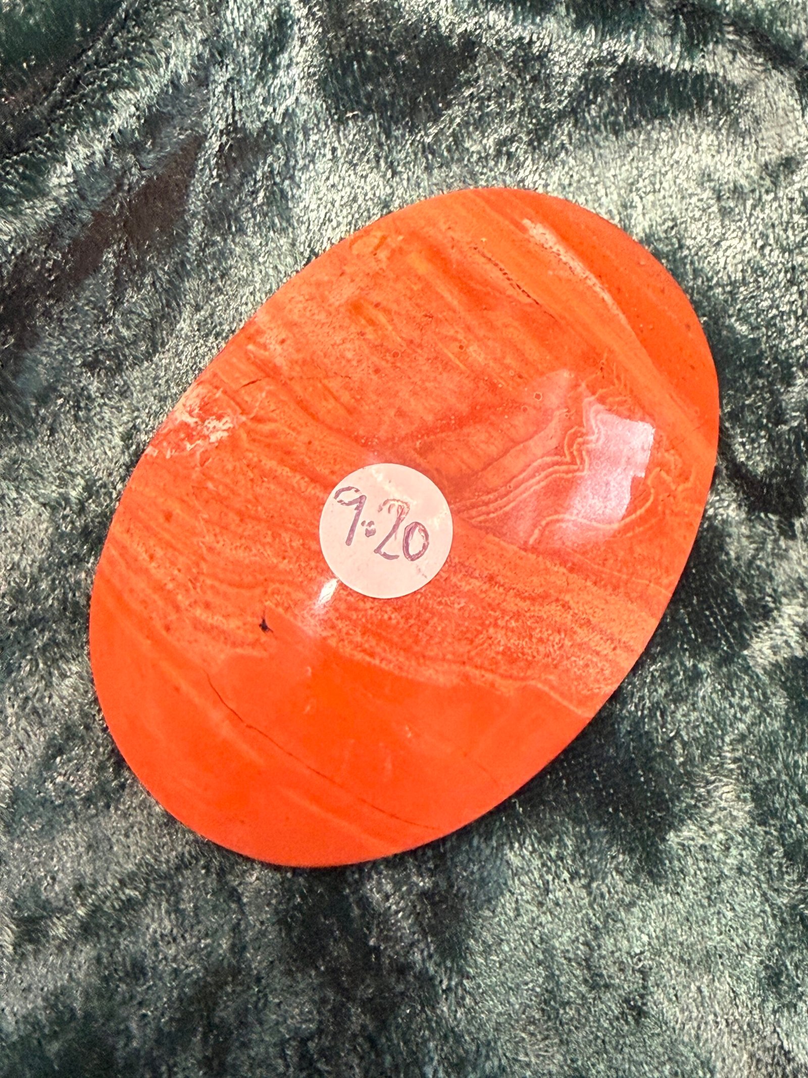 Red Jasper Palm Stone - Image 3
