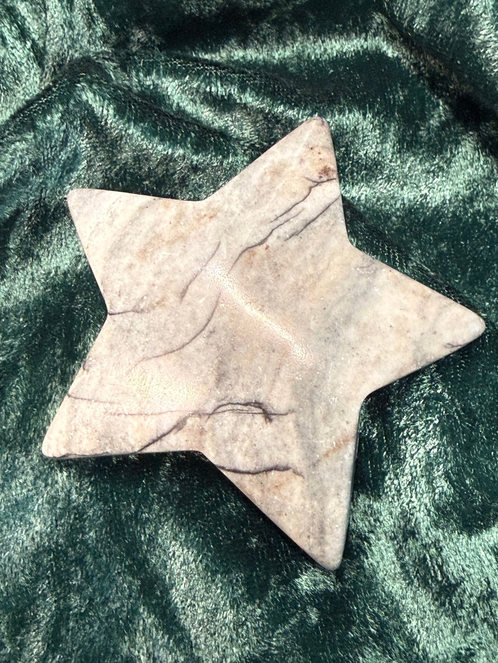 Black Vein Jasper Star