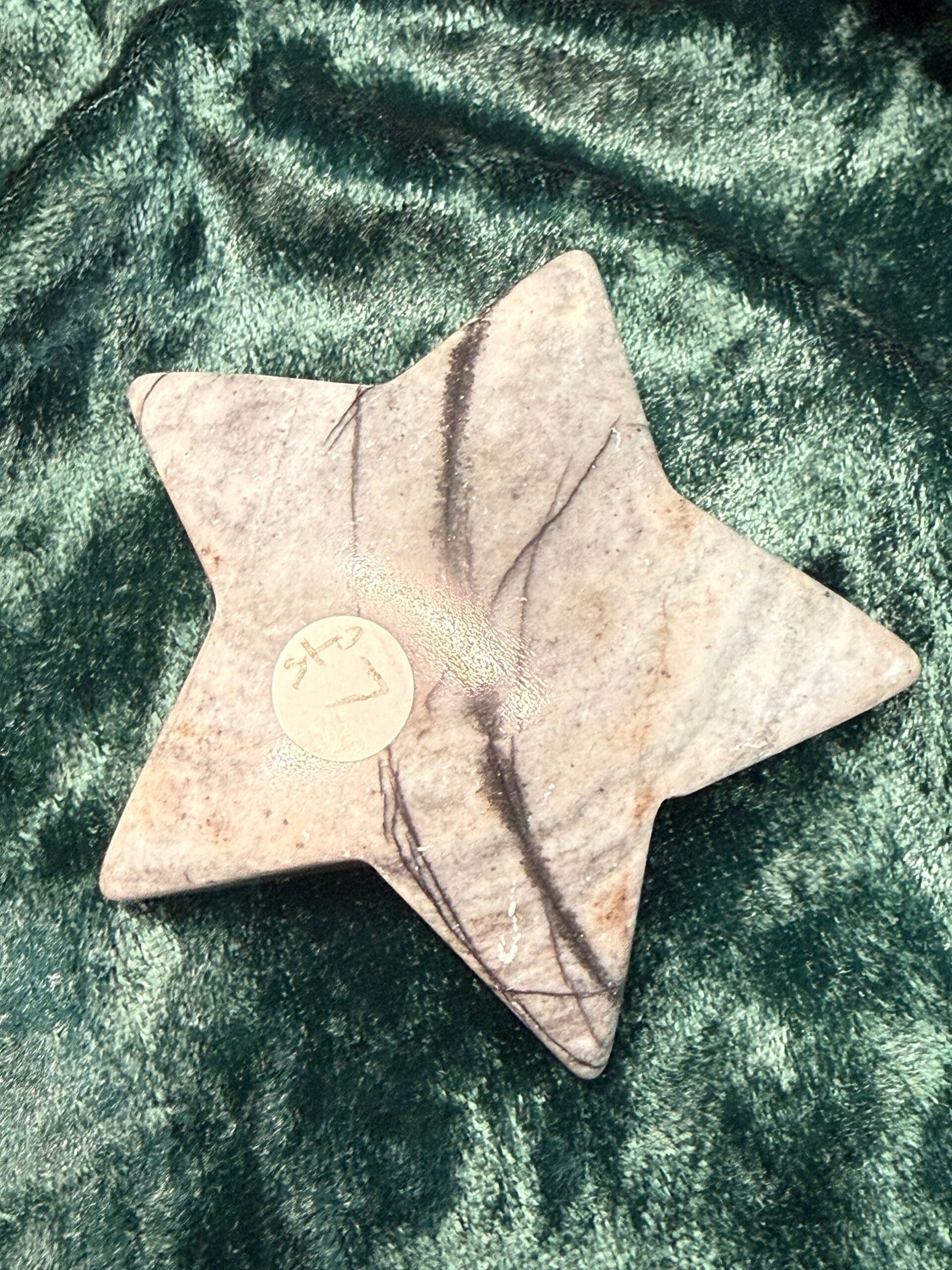 Black Vein Jasper Star - Image 3
