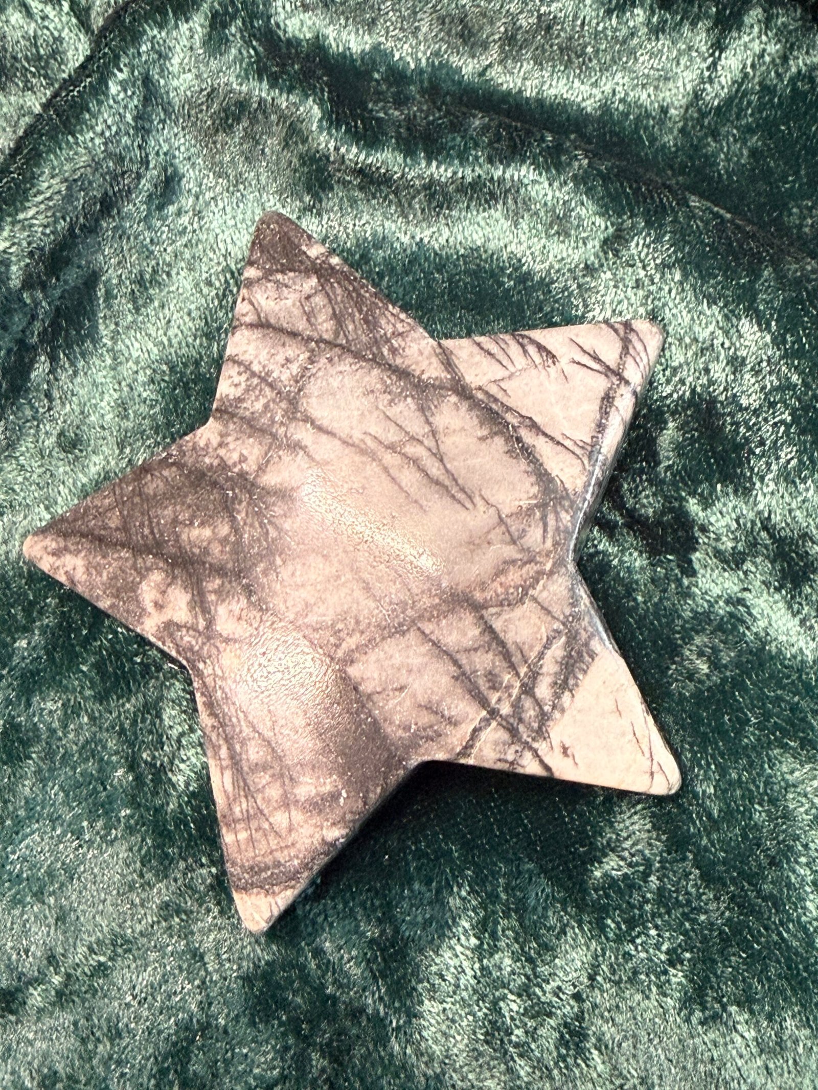 Black Vein Jasper Star