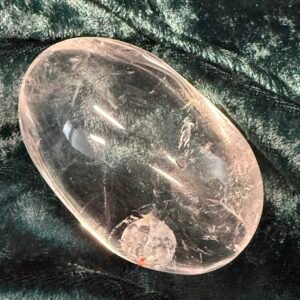 Clear Quartz Palm Stone