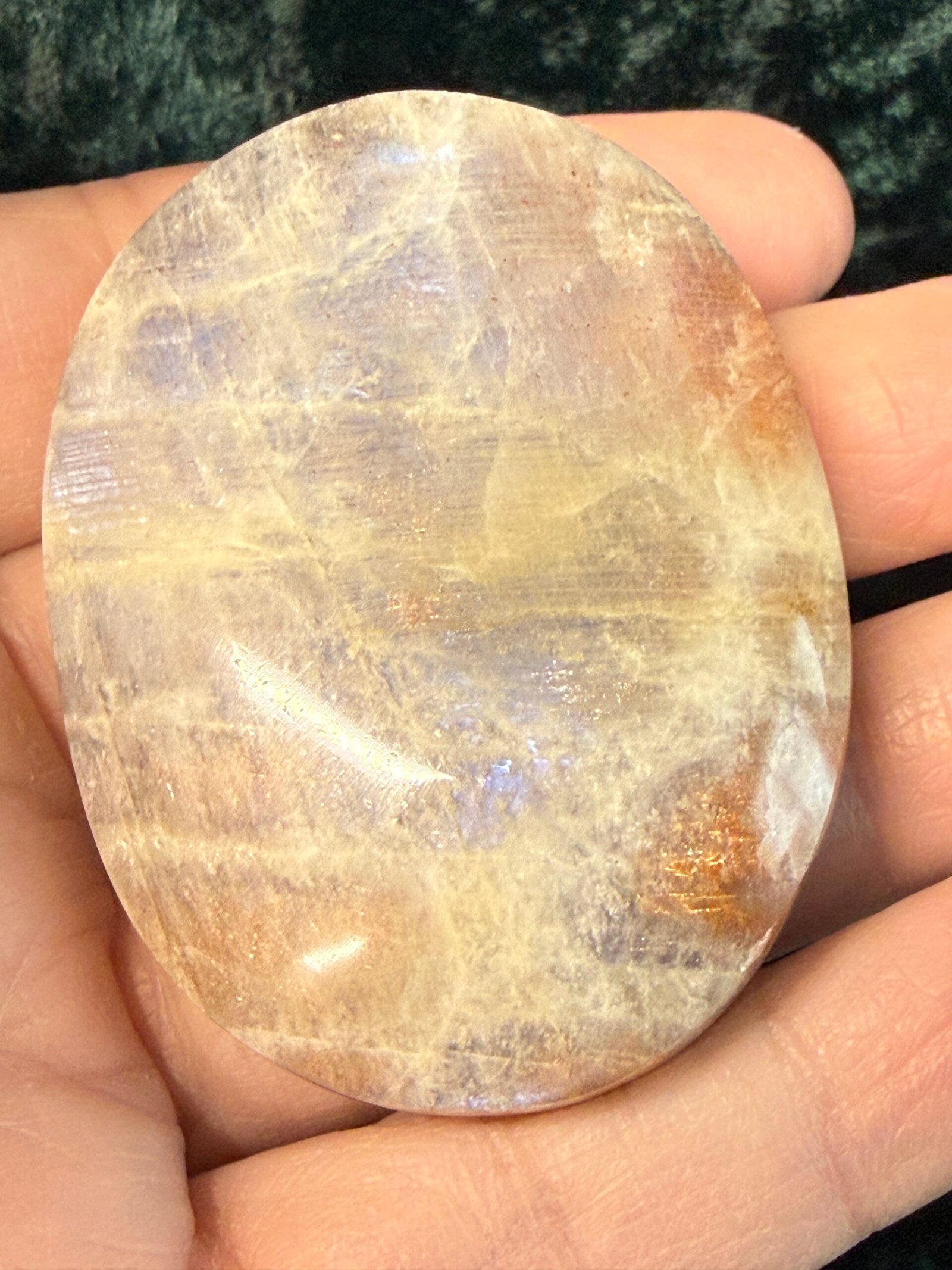 Moonstone Palm Stone - Image 2