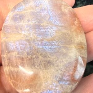 Moonstone Palm Stone