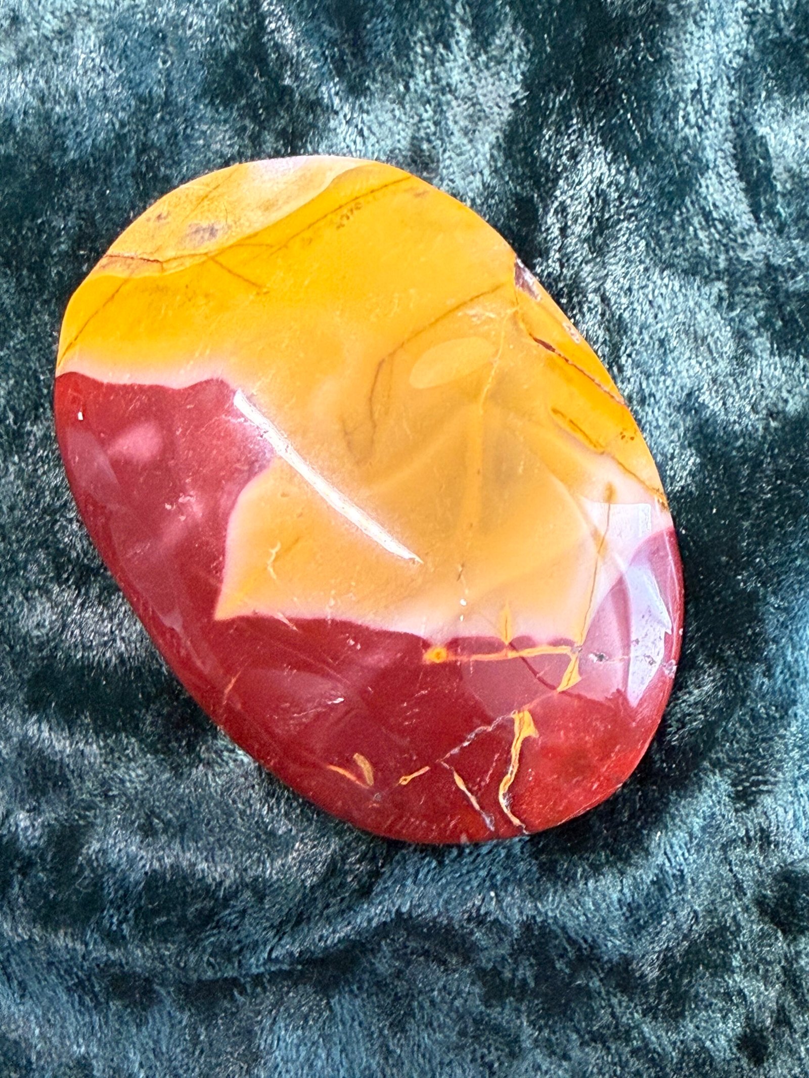 Mookaite Jasper Palm Stone