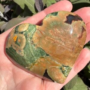 Rainforest Rhyolite Heart